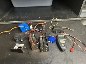 Rc Parts Lot Servos Battery Packs - Picture 1 of 3