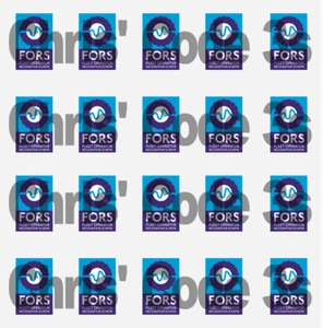 Code 3 FORS Scheme Adhesive Vinyl Decals to fit 1/43 & 1/50 trailers - 20pk - Picture 1 of 1