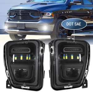 Lámparas antiniebla LED para Dodge Ram 1500 2013 2014 2015 2016 2017 2018 - Imagen 1 de 12
