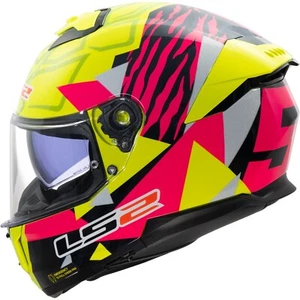 Motorcycle Helmet S - Ls2 Stream II Ff808 Tiger - Full Face Helmet with Visor - Picture 1 of 3