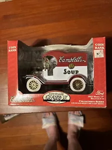 Campbell's Coin Bank - Ford Model "T" Delivery Car 1912 - Die Cast Metal - Picture 1 of 3
