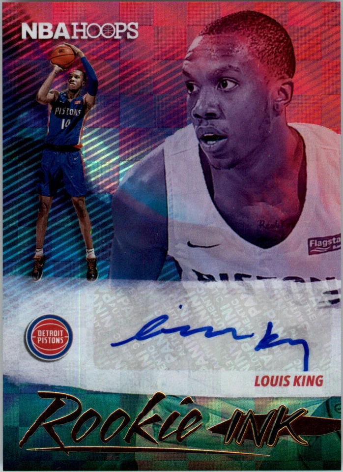 2019-20 Hoops Rookie Ink #21 Louis King Auto - NM-MT - Image 1 of 1