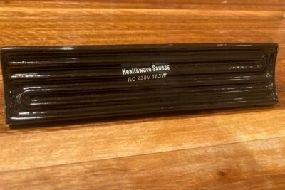 Elemento de sauna de cerámica rectangular para sauna de infrarrojos Healthwave 163W 230v Foto 1 de 4