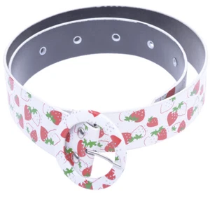 Dulce cinturón de mujer «STRAWBERRY ERDBEEREN» / Belt Rockabilly - Imagen 1 de 8