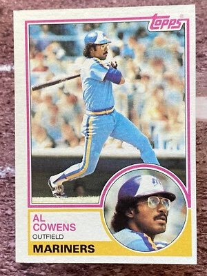 1983 Topps Al Cowens #763 Seattle Mariners - Image 1 of 2
