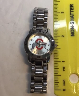 Ohio State Univ All-Pro Women's Chrome Watch W/Bracelet READ - Image 1 of 4