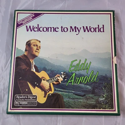 EDDY ARNOLD, Welcome To My World, Readers Digest, 6 LP's EX, Box Set Case VG+ - Image 1 of 4