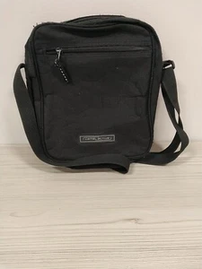 CAMEL ACTIVE Bag Men's ONE SIZE Crossbody Adjustable Strap Zipper Closure Black - Picture 1 of 10