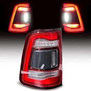 Per Dodge Ram 1500 19-23 pronto fanale posteriore a LED nero lato guida sinistro CH2800216 - Foto 1 di 9