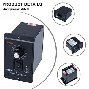 Regulador de velocidad de motor de CC de 20A para control PWM en aplicaciones de 12V 60V - Imagen 1 de 29
