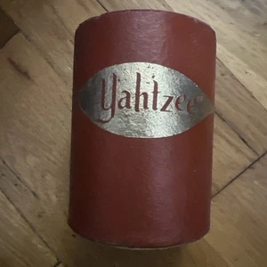 Taza de dados forrada de fieltro de repuesto original para juego Yahtzee Gold - Imagen 1 de 1