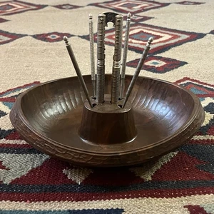 HM Quackenbush MCM Nutcracker Bowl Set - Picture 1 of 13