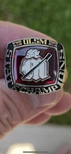 2014 St. Mary’s Prep High School Archery State Champions Championship Ring - Picture 1 of 6