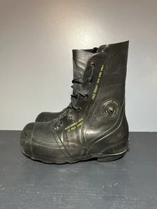 US Army Airborne Bata Rubber Field Boots Extreme Cold Men’s 8R 1986 - Picture 1 of 11