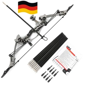 Mini arco recurvo compuesto 16"16lbs derecho zurdo para niños y principiantes - Imagen 1 de 12