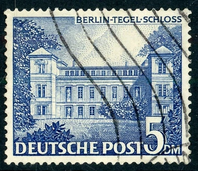 ALEMANIA 1949 USADO #9N60, RUDOLF WILDE SQUARE!! C69 Foto 1 de 2
