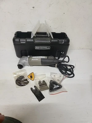 Multiherramienta oscilante Rockwell Sonicrafter RK5139K, 120V 60Hz 2.5A funciona Foto 1 de 4