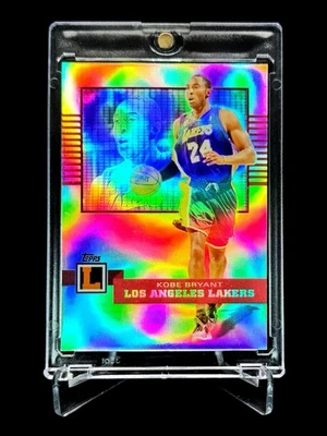 2007/08 Topps Letterman KOBE BRYANT (82/99) REFRACTOR HOLO #2 SSP🔥ULTRA RARE🔥 - Image 1 of 4