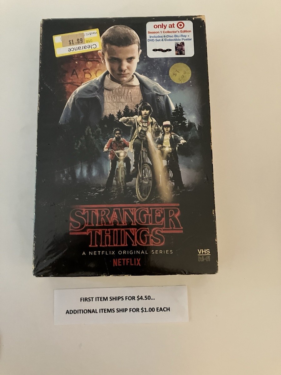 蔦屋限定「ストレンジャー・シングスSeason1」限定版DVD&Blu-ray 蔦屋限定「ストレンジャー・シングスSeason1」限定版DVD&Blu-ray
