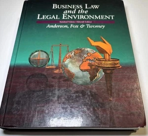 Business Law and the Legal Environment by Anderson,Fox. & Twomey - Picture 1 of 7