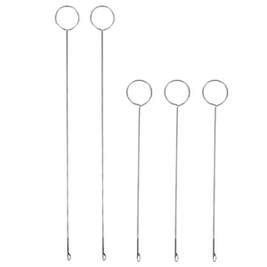 5pcs Tongue Threader Hook Metal Threading Tool Needle Efficient and Sewing - Picture 1 of 20