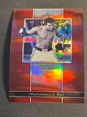 2011 Red Acetate Refractor Finish PROOF w/o Event Worn Piece Muhammad Ali #17 - Image 1 of 2