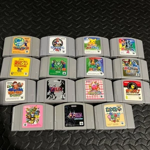N64 Spielepaket: Kirby, Mario, Zelda, Donkey Kong etc. (All Japan Version) - Bild 1 von 8