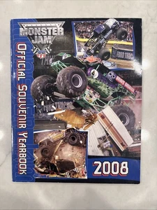 VTG Monster Truck Monster Jam 2008 Official Souvenir Yearbook Grave Digger - Picture 1 of 9