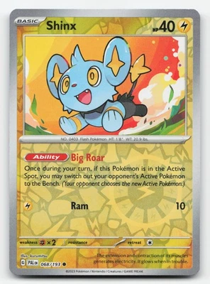 Pokemon Shinx - 068/193 Reverse Holo Common SV02: Paldea Evolved NM/LP - Image 1 of 2