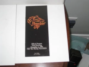 Autographed 1986 Breeders' Cup Program-HOF- Laffit Pincay Jr. - Picture 1 of 4