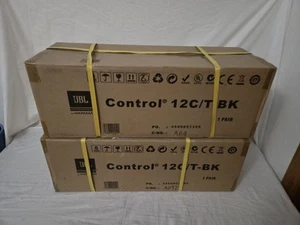 JBL Control 12C/T-BK Compact 3-Inch Ceiling Loudspeaker PAIR - BLACK - Picture 1 of 1