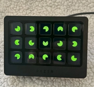 Razer Stream Controller x Streaming Keypad Deck Black, RZ20-0479 - Image 1 of 4