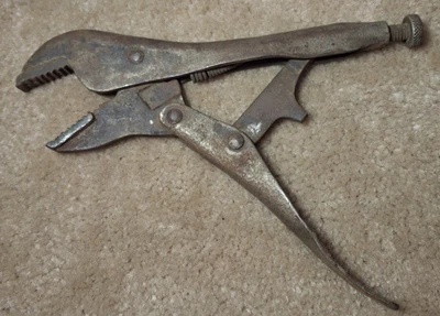 Vintage Petersen Dewitt 7CR Vise Grip Jaw Locking Pliers Nebraska USA - Image 1 of 3