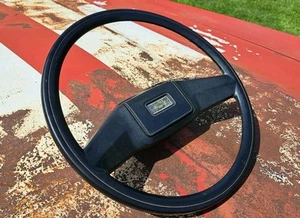 Original 1981-1987 Chevy GMC Squarebody Pickup Truck Silverado Steering Wheel - Picture 1 of 16