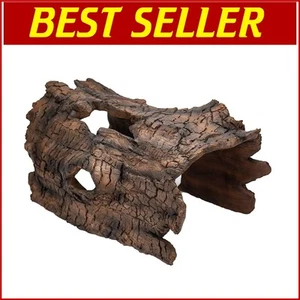 Durable Faux Log Fish Shelter for Koi & Goldfish - Perfect Pond & Aquarium Decor - Imagen 1 de 10