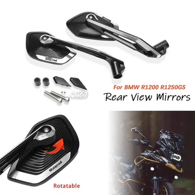 Espejos retrovisores de aluminio CNC F900R/XR G310GS para BMW R1200 R1250GS S1000XR/R Foto 1 de 4