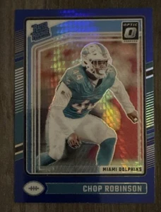 Panini Donruss Optic Rated Rookie Blue Miami Dolphins Chop Robinson #219 2024 - Imagen 1 de 2