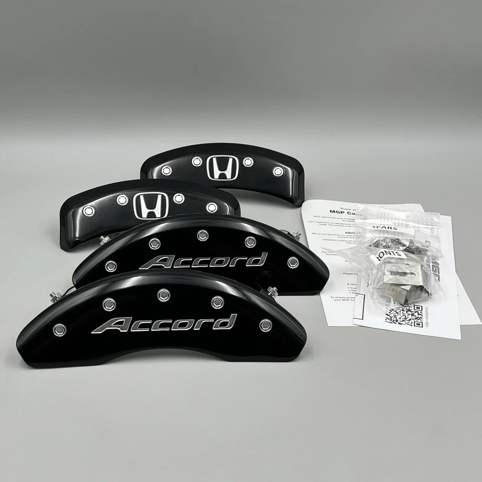 Cubiertas de pinza de freno MGP Honda Accord 2008-2012 solo 4 cilindros - negro - 20130SACCBK Foto 1 de 4