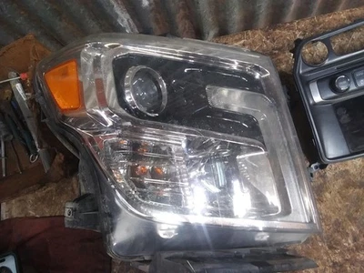 Passenger Headlight LED Chrome Interior Bezel Fits 16-19 TITAN XD 1851921 - Image 1 of 4