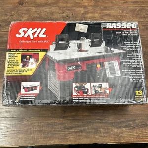 NEW SKIL RAS900 Router Table Quick Clamp System Compact Fold Storage 13 Features - Picture 1 of 9