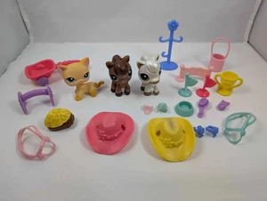 Littlest Pet Shop - Raceabout Ranch G2 337 338 339 Katze Pferd LPS gebraucht KOMPLETT - Bild 1 von 6