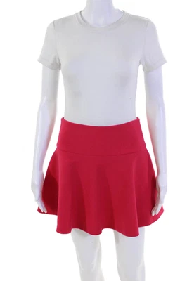 RED Valentino Womens High Rise A Line Mini Skirt Pink Cotton Size EUR 38 - Image 1 of 4