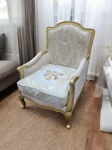 Vintage French Accent Chair - Picture 1 of 1