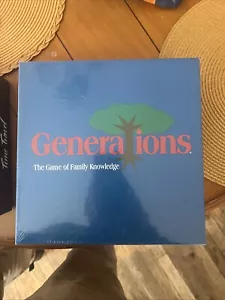 1996 Vintage Generations the Game of Family Knowledge Brettspiel Neu Sealed - Bild 1 von 3