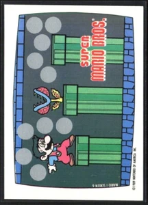 1989 Topps Nintendo #6 Mario I Screen 6 Super Mario Bros. Scratch-Offs - Picture 1 of 2