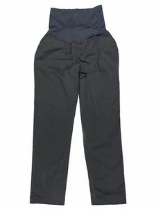 NWT GAP Maternity Slim City Crop Pants Sz 2R Black Stretch Pull-On #382339 - Picture 1 of 6
