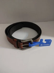 Columbia Tan Leather Belt Size XL 42-44 11CP120Z02 Style - Picture 1 of 8