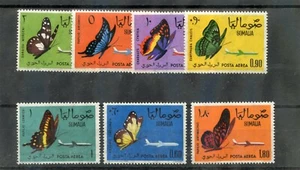SOMALIA Sc C75-81 (MI 24-30)**F-EN MUY BUEN ESTADO NH 1961 JUEGO DE MARIPOSAS $65 - Imagen 1 de 1