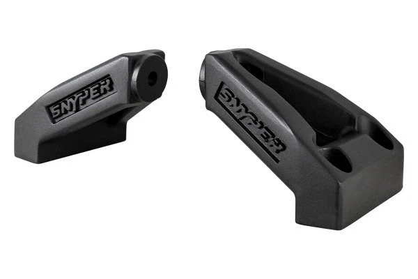 Soportes de capó de aluminio negro texturizado Westin 62-41015 para Jeep Wrangler 07-17 Foto 1 de 1