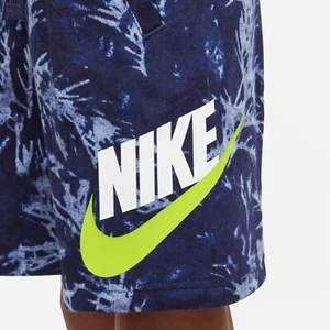NIKE BOYS SPORTSWEAR PRINTED FRENCH TERRY SHORTS SIZE XS $40 - Picture 1 of 4